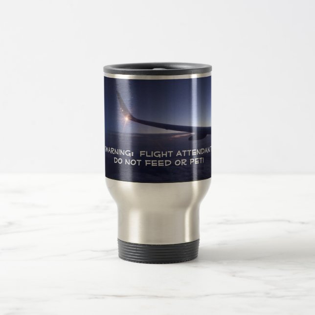 Flight Attendant Travel Mug (Center)