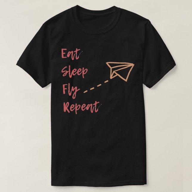 Flight Attendant Travel Shirt (Design Front)