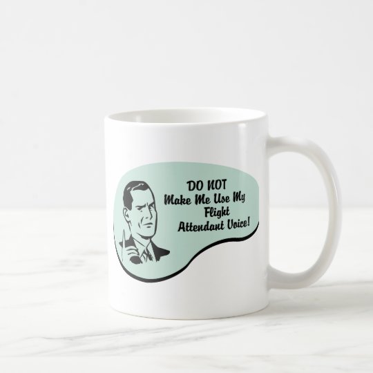 Flight Attendant Voice Coffee Mug