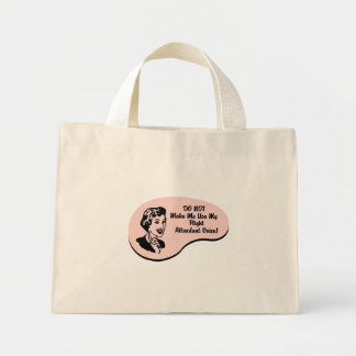 Flight Attendant Voice Mini Tote Bag