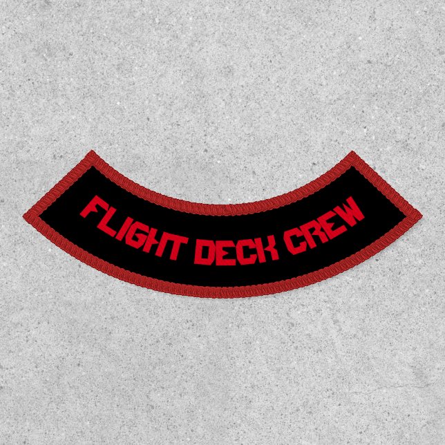Flight Deck Crew Rocker Patch (Front)