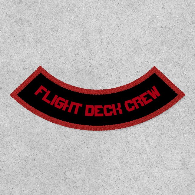 Flight Deck Crew Rocker Patch (Front)