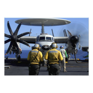 Flight deck directors photo print