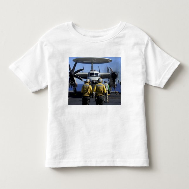 Flight deck directors toddler t-shirt (Front)