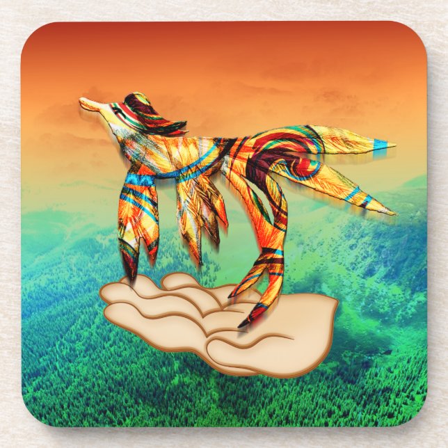 Flight Drink Coaster (Front)