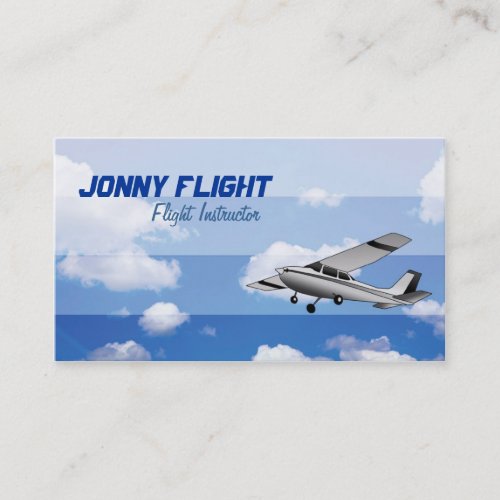 Flight Instructor business cards