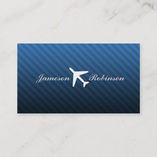 Customizable Flight Instructor Business Cards
