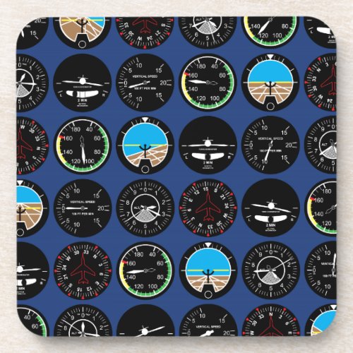 Flight Instruments Coaster