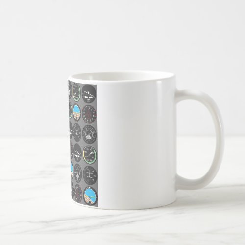 Flight Instruments Coffee Mug