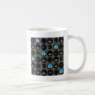 Flight Instruments Coffee Mug