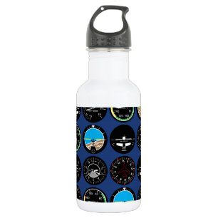 Flight Instruments Water Bottle