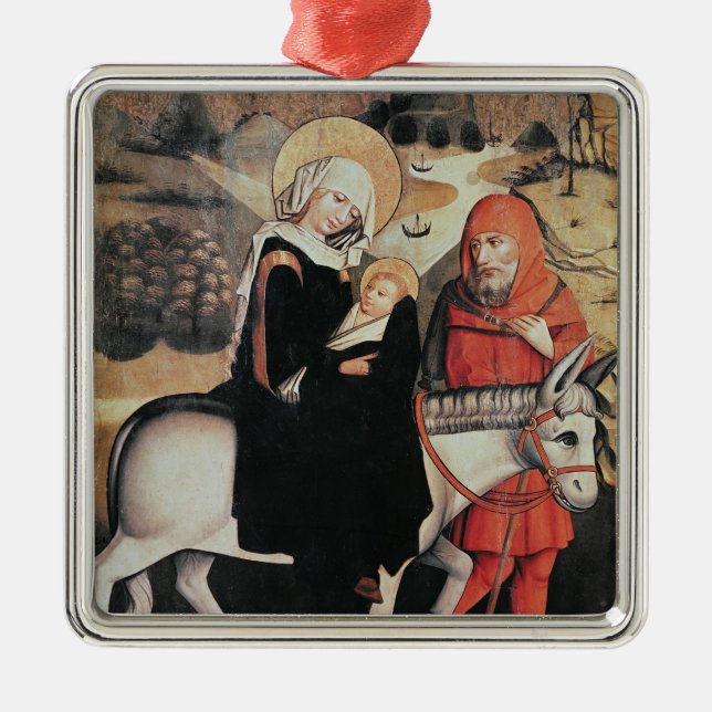 Flight Into Egypt Metal Ornament (Front)