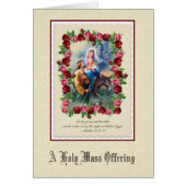 Flight into Egypt Roses Mass Offering Memorial (Front)