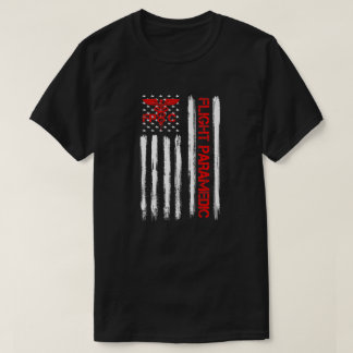 Flight Medic Ems Emt Nurse Paramedic Us American F T-Shirt