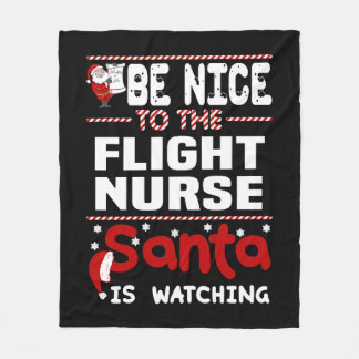 Flight Nurse Fleece Blanket