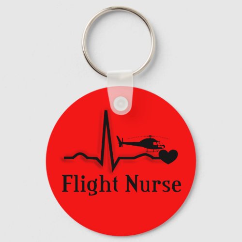 Flight Nurse Gifts Keychain