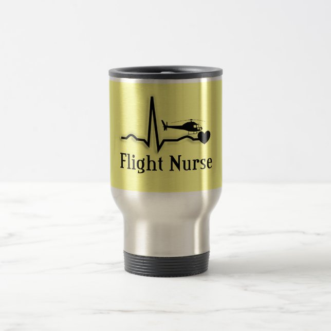 Flight Nurse Gifts Travel Mug (Center)