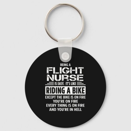 Flight Nurse Keychain