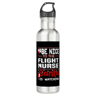Flight Nurse Stainless Steel Water Bottle