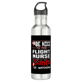Flight Nurse Stainless Steel Water Bottle
