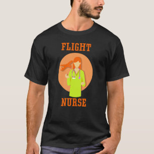 Flight Nurse Team Job Medic T-Shirt