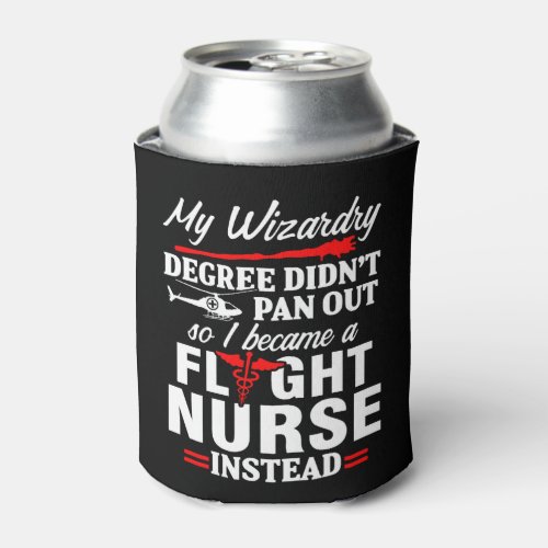 Flight Nurse Wizardry Degree Practitioner Nursing Can Cooler