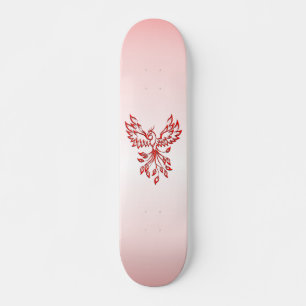 Flight of A Phoenix Red Skateboard