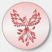 Flight of A Phoenix Red Wireless Charger (Front)