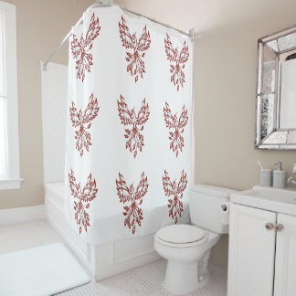 Flight of A Phoenix Shower Curtain