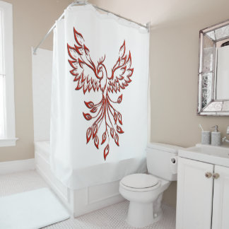 Flight of A Phoenix Shower Curtain