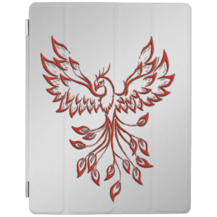 Flight of A Phoenix Silver iPad Smart Cover