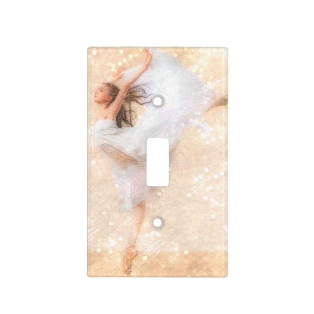 Flight of Dance Light Switch Cover (Front)