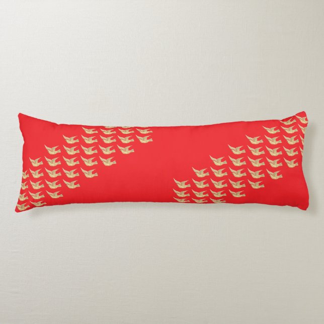 Flight of Doves Body Pillow (Front)