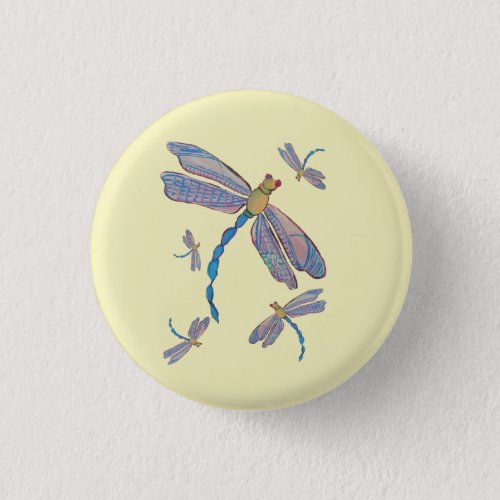 Flight of Dragonflies Button