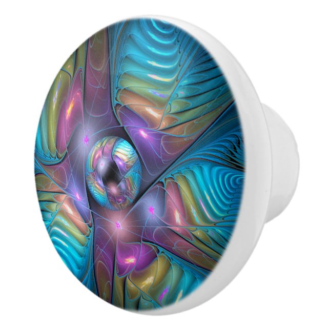 Flight Of Fancy Ceramic Knob (Right)