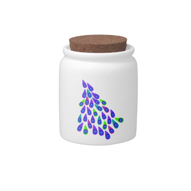 Flight of Royalty Candy Jar (Front)