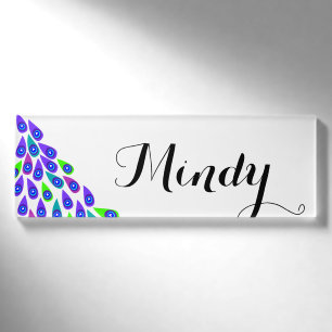 Flight of Royalty Name Tag