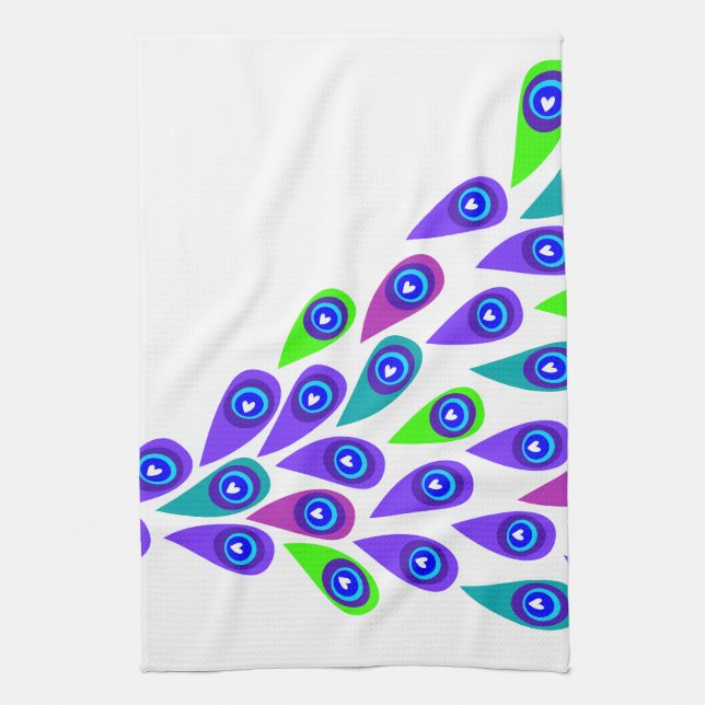Flight of Royalty Towel (Vertical)