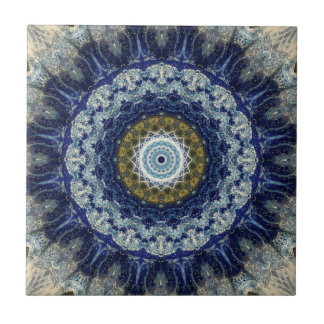 Flight of Swallows Mandala Ceramic Tile