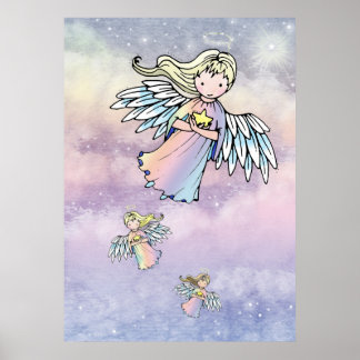 Flight of the Angel Poster by Molly Harrison