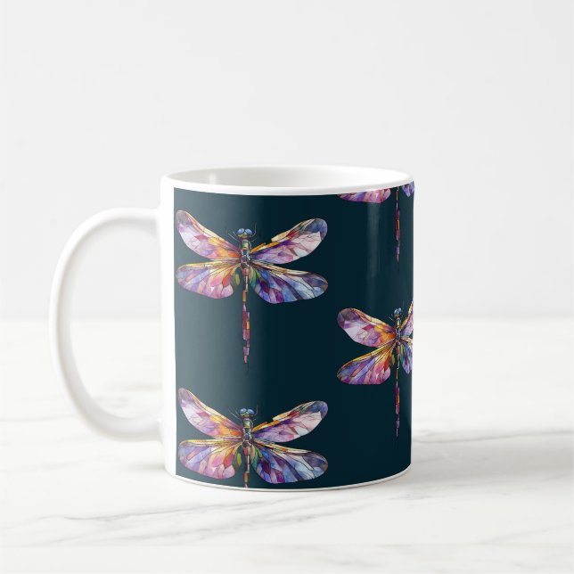 Flight of the Dragonflies v.2 Coffee Mug (Left)