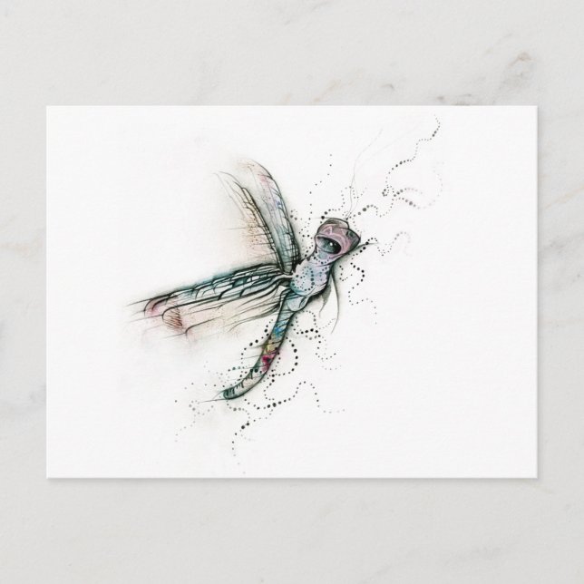 Flight Of The Dragonfly Postcard (Front)