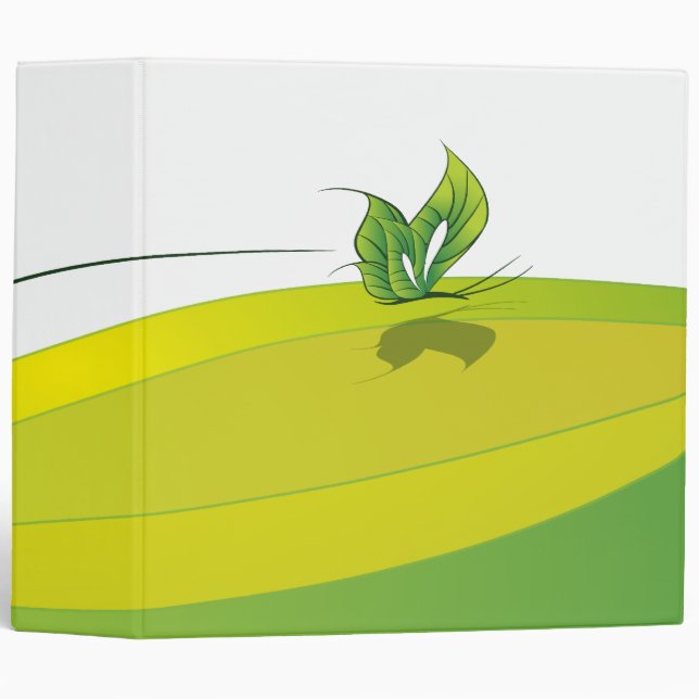 Flight of the Green Butterfly  Binder (Front/Spine)