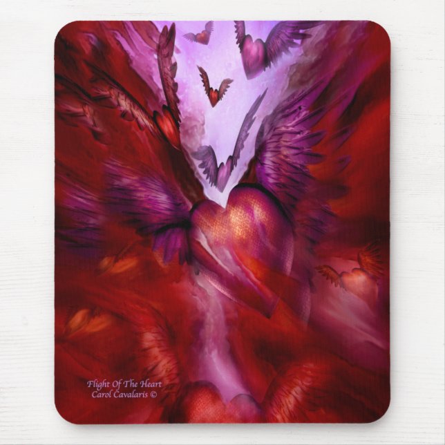 Flight Of The Heart Mousepad (Front)