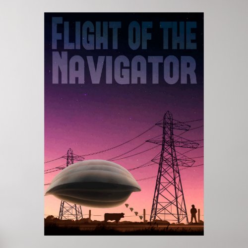 Flight of the Navigator Poster