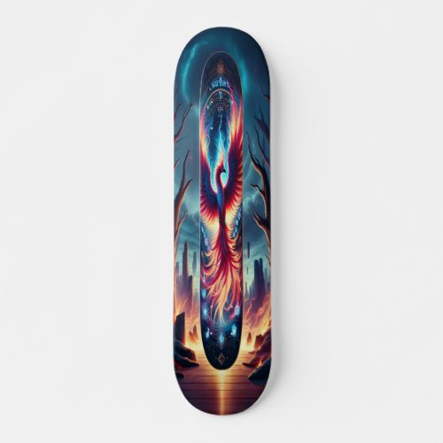 Flight of the Phoenix Enchanted Twilight Skateboard