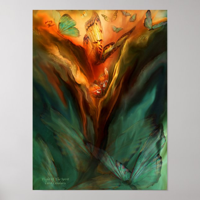 Flight Of The Spirit Art Poster/Print Poster (Front)