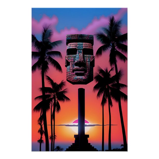 Flight of the Tiki Poster (Front)