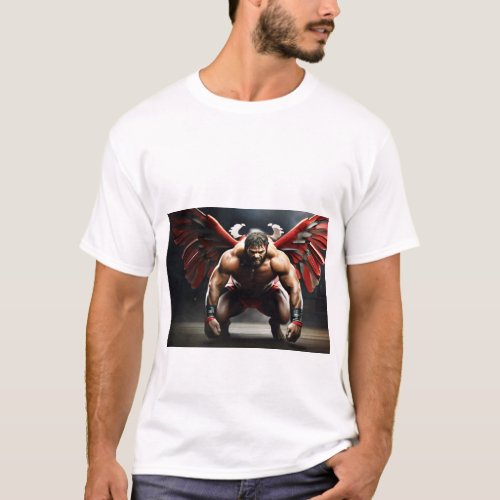 Flight of the Titans Wrestlers Ascend T_Shirt