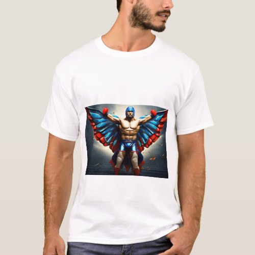 Flight of the Titans Wrestlers Ascend  T_Shirt